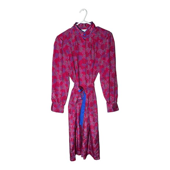 VTG Shroeder Printed Dress - Picture 3 of 5